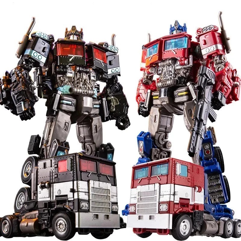 Transformers Autobots Optimus Prime Dark Commander 16-18cm Bumbumble action figure articulado carro robo presente