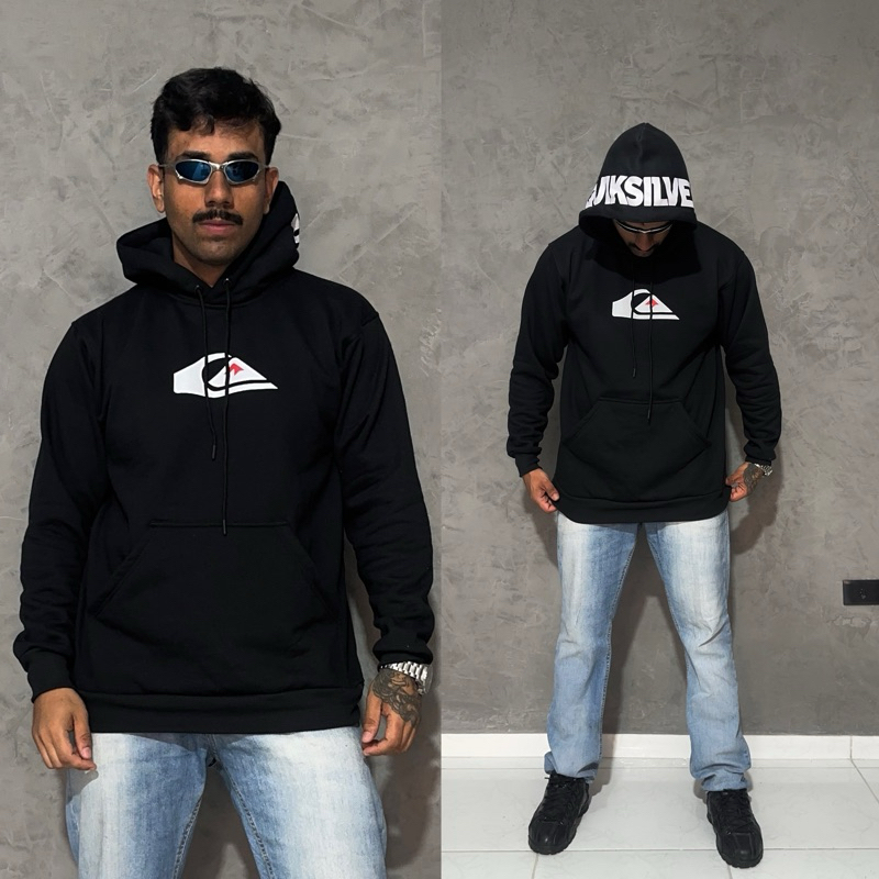 Moletom Canguru Flanelado Surf em Oferta na Shopee