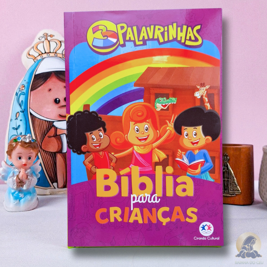 3 Palavrinhas- Bíblia Para Crianças |Histórias Do Antigo E Novo Testamento |Editora Ciranda Cultural em Oferta na Shopee