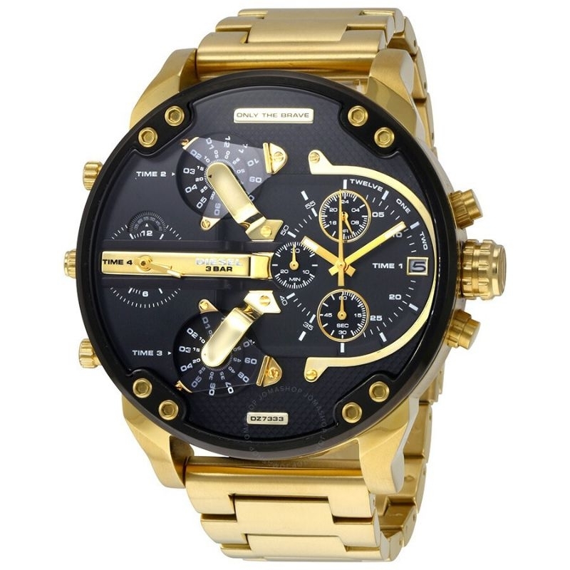 Relógio Masculino Mostrador redondo pulseira de metal