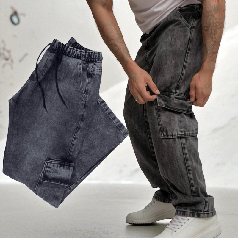 Calça Cargo Masculina unitária ou kit em Oferta na Shopee