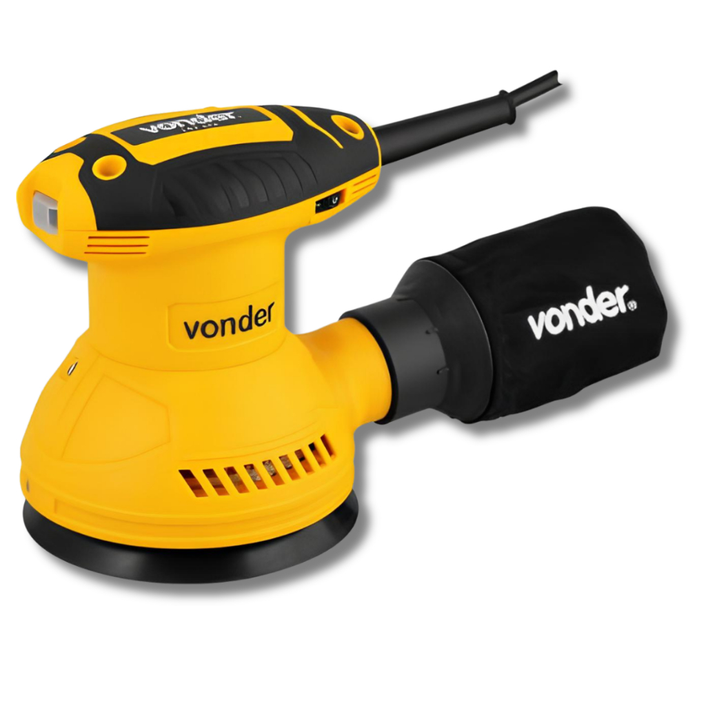 Lixadeira Roto Orbital 5 Polegadas LRV355 Lixamento Acabamento Lixa Com Pluma Vonder em Oferta na Shopee