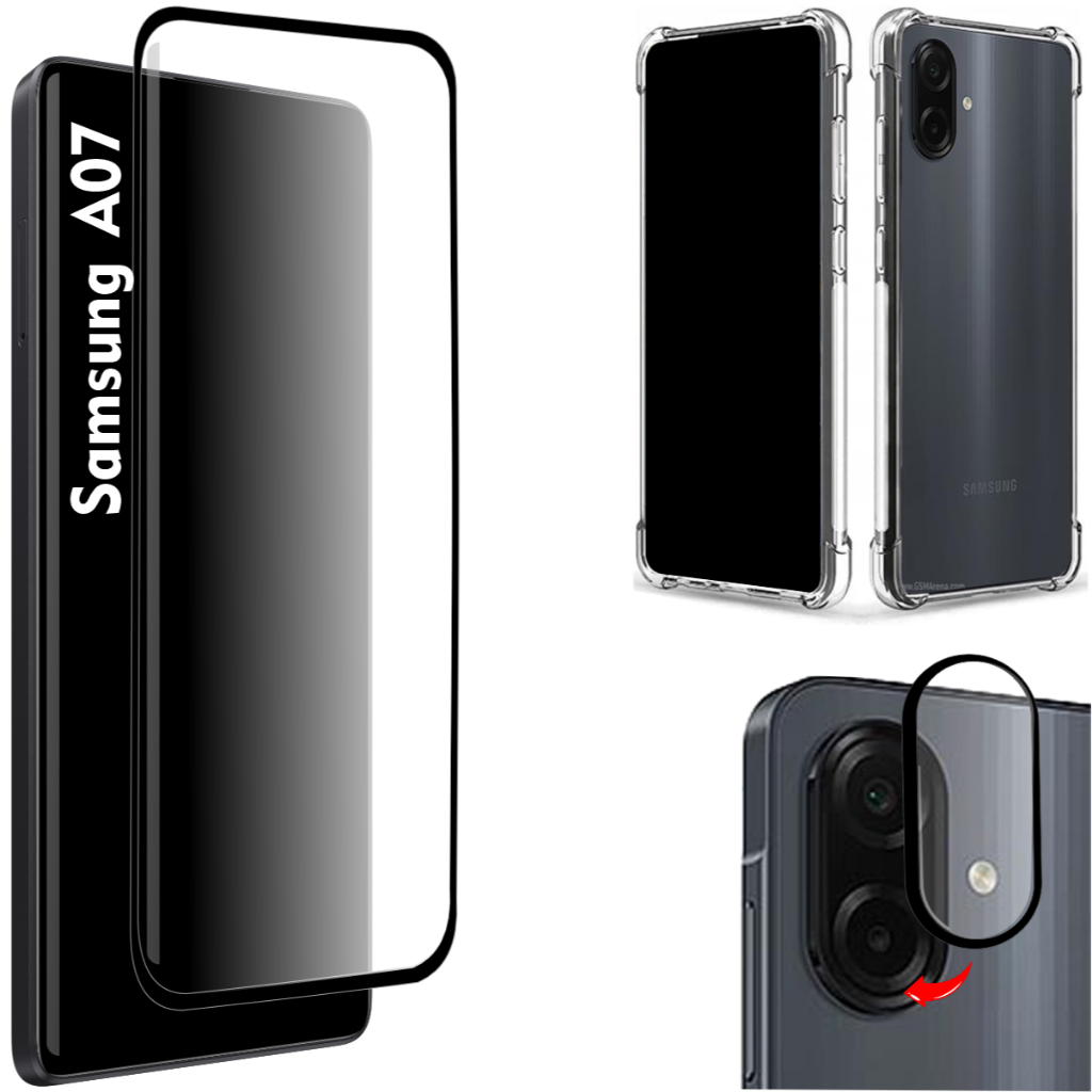 Película Para Samsung A07 - Protetor de Câmera - Capinha Case Anti Impacto em Oferta na Shopee