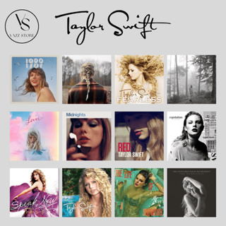 TAYLOR SWIFT - Quadro decorativo Mdf - 20x20 cm - Capas de albuns - Várias opções - Decoração em Oferta na Shopee