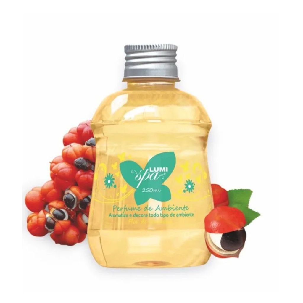 Perfume Aromatizador de Ambiente com Varetas Lumi Flor de Guaraná