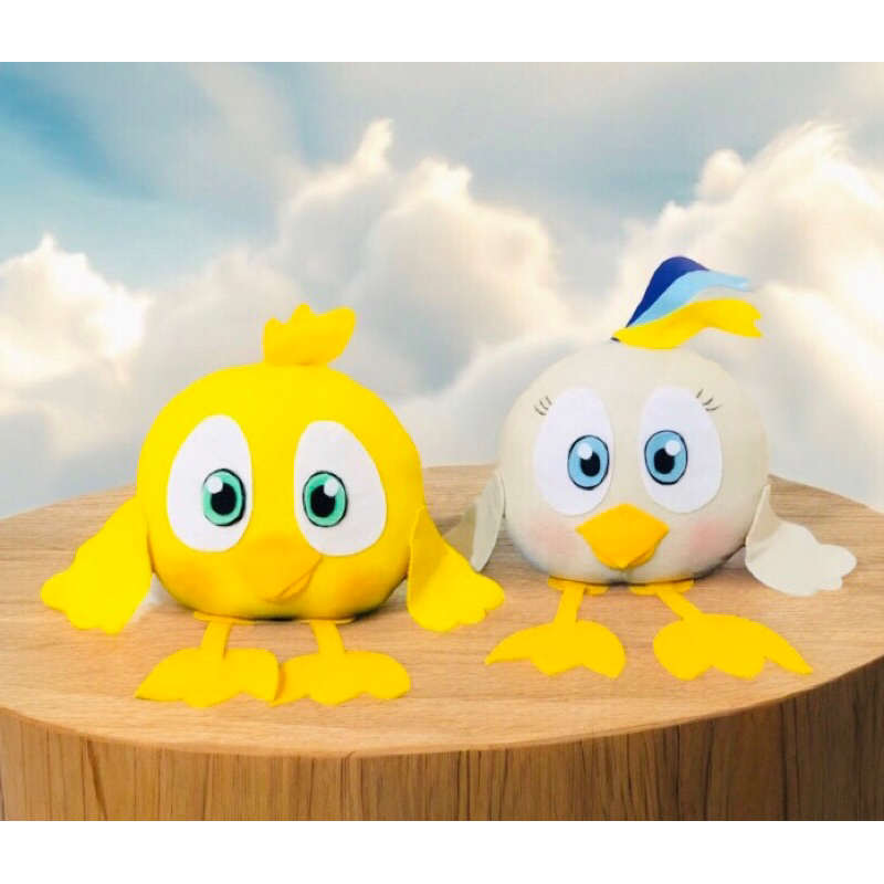 Chicky, bonecos de feltro para festas e decorações. em Oferta na Shopee