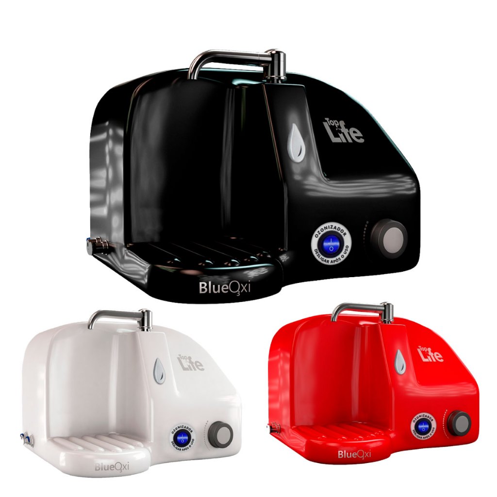 Purificador Top Life Agua Alcalina Ionizada com Ozonio Ozonizador para limpeza de frutas e verduras Agua Natural Filtro em Oferta na Shopee