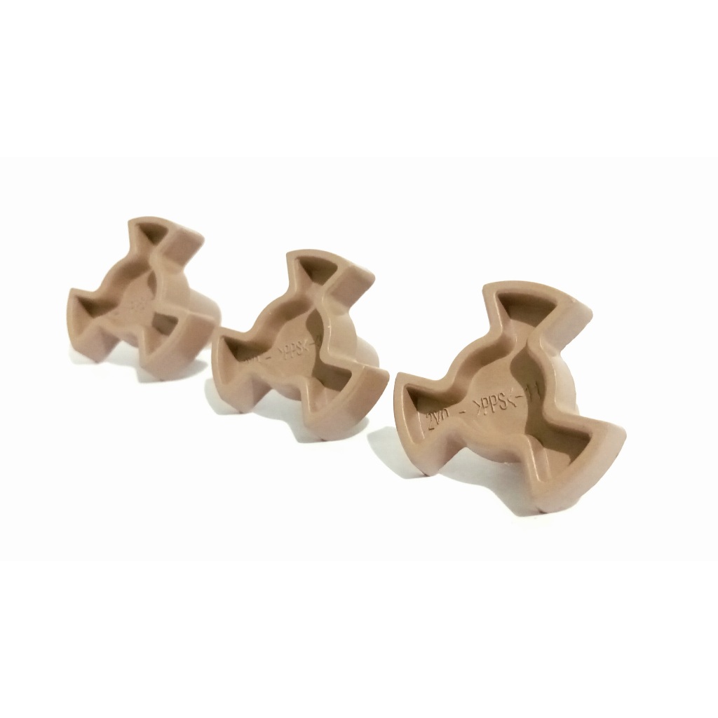 Kit - 3 Eixos (Trevo, Cruzeta) Para Prato De Microondas1,6x3,1x2,1Cm - Diversas Marcas Vo-Pps - Novo