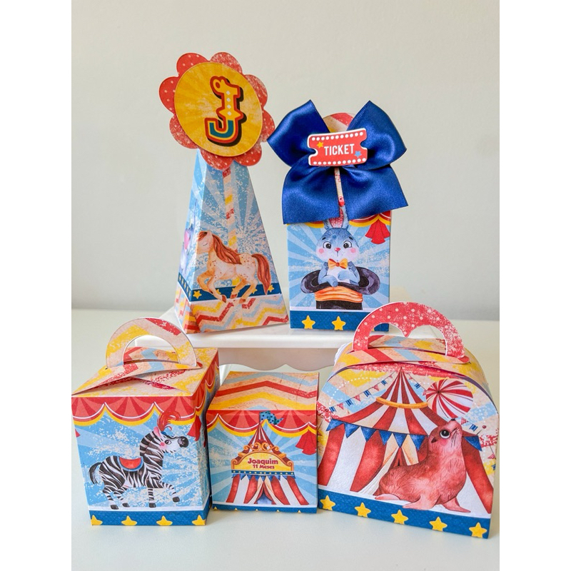 Kit Festa Circo| 3D | Lembrancinhas | Festa infantil | Aniversário | Personalizados