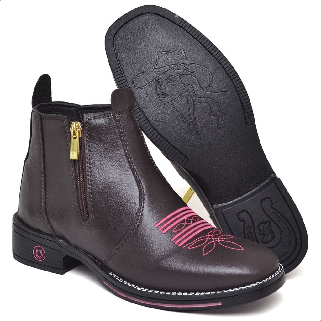 Botina com Zíper Lateral Botas: Onde Comprar | BuscaProdutos