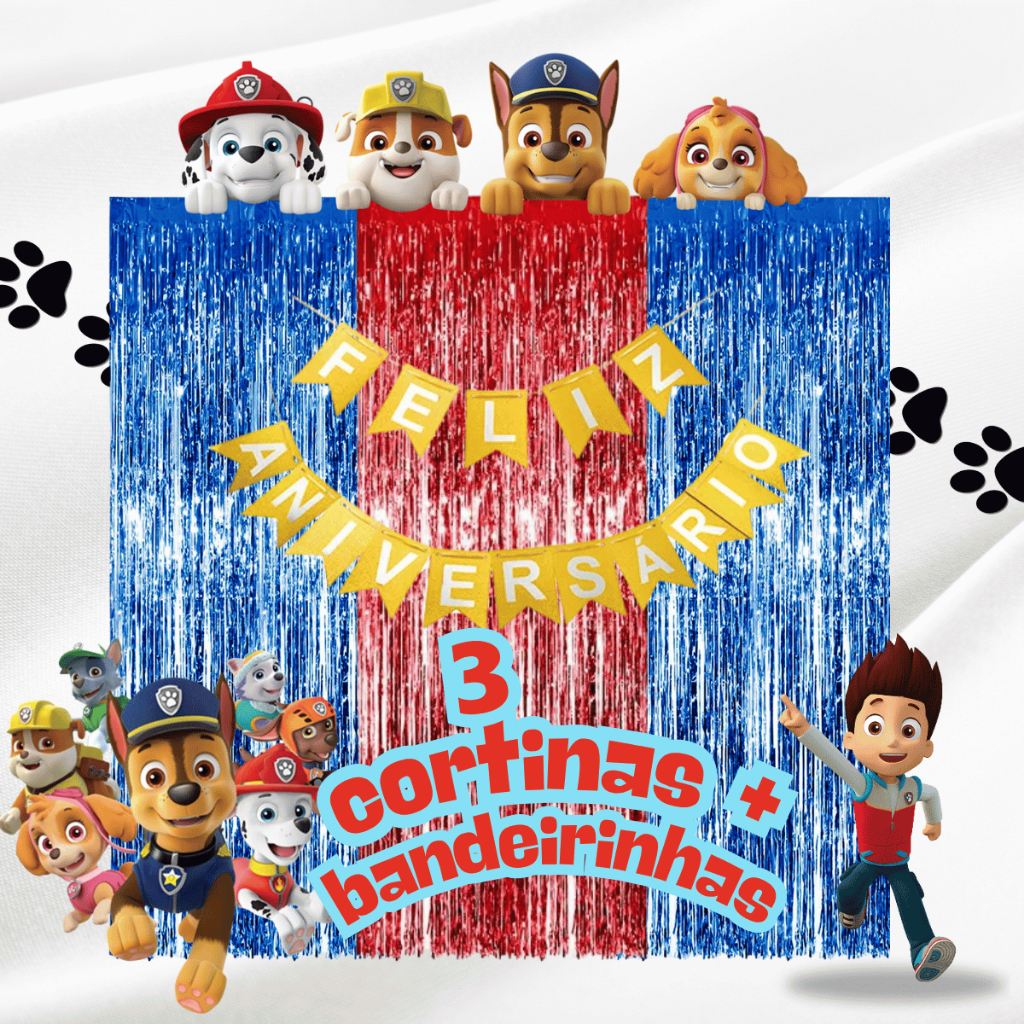 Patrulha Canina Cortina: Onde Comprar | BuscaProdutos