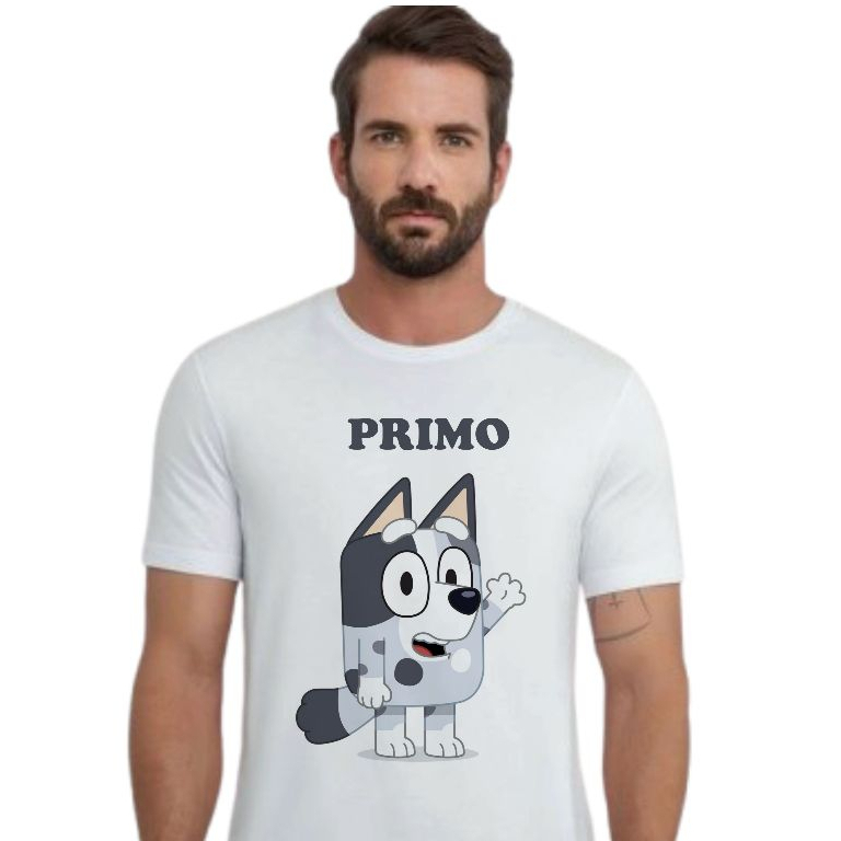 CAMISETA UNISSEX INFANTIL E ADULTA,DESENHO ANIMADO  PRIMO,FILME,ANIVERSARIO,MODA CASUAL, PERSONALIZAÇÃO,PLUS SIZE em Oferta na Shopee