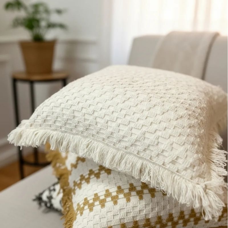 Capas de Almofadas de Crochê na Black Friday 2025 | BuscaProdutos