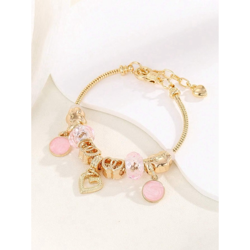 Bracelete Berloque Charm em Oferta na Shopee