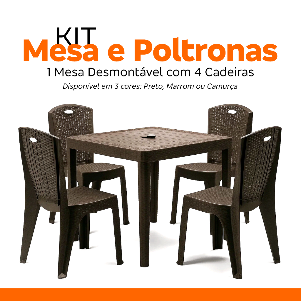 Conjunto Mesa e Cadeira Bistro: Onde Comprar | BuscaProdutos
