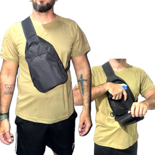 Bolso Transversal com saque Rápido Modular ou Liso em Oferta na Shopee