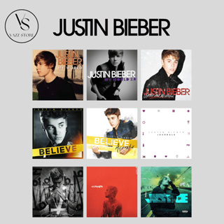 JUSTIN BIEBER - Quadro decorativo Mdf - 20x20 cm - Capas de albuns - Várias opções - Decoração em Oferta na Shopee