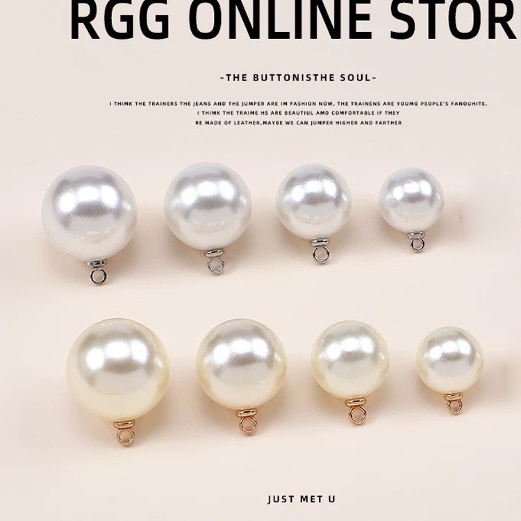 25-200 Pcs Pingente De Pérola Para Acessórios De Joias 6mm  Adequado para vários acessórios de pulseira de moda Xinxin em Oferta na Shopee