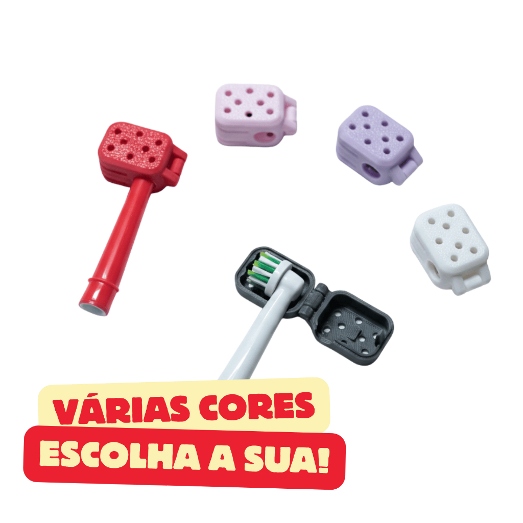 Capa Protetora Case Porta Escova de Dentes Elétrica Oral-B para Proteção ou Viagem - Várias Cores em Oferta na Shopee