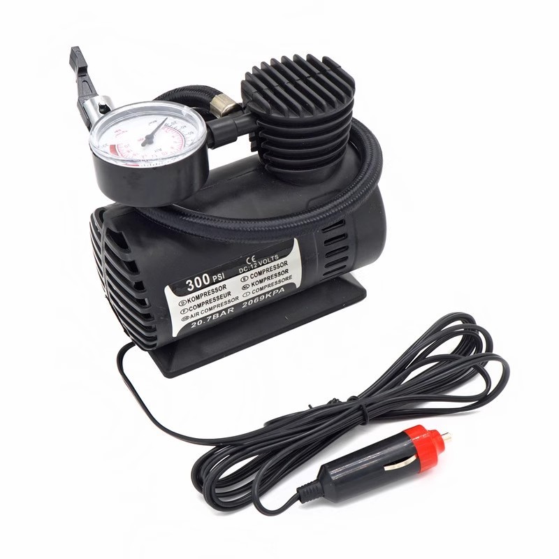 Mini compressor 12 volts 300psi Compressor de ar automotivo Portatíl Ferramentas em Oferta na Shopee