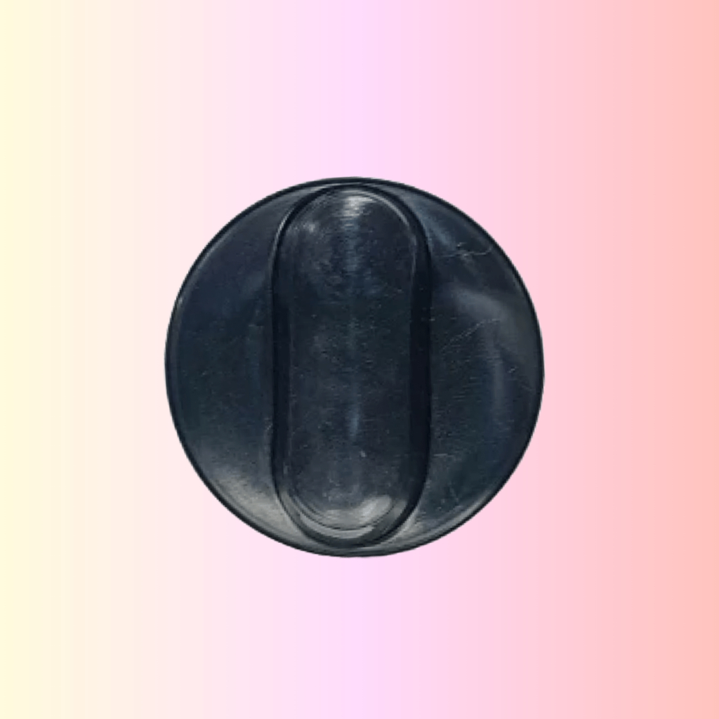 1 Botão Manípulo para Fogão/Cooktop Electrolux Preto Rosa Maria