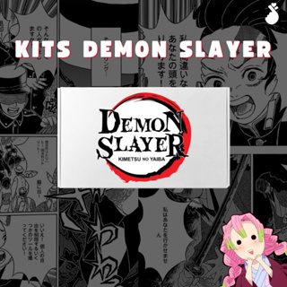 Kit Demon Slayer - nezuko tanjiro inosuke zenitsu tomioka shinobu mitsuri obanai akaza rengoku uzui em Oferta na Shopee