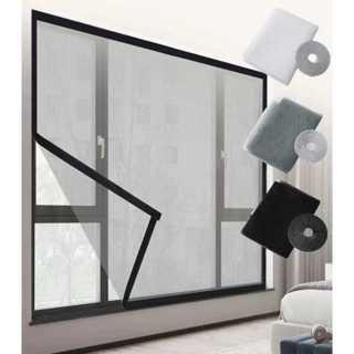 Tela Mosquiteira Resistente para Janelas Tela de Fibra de Vidro com Fecho de Contato Contra Insetos Telinha com Velcro em Oferta na Shopee