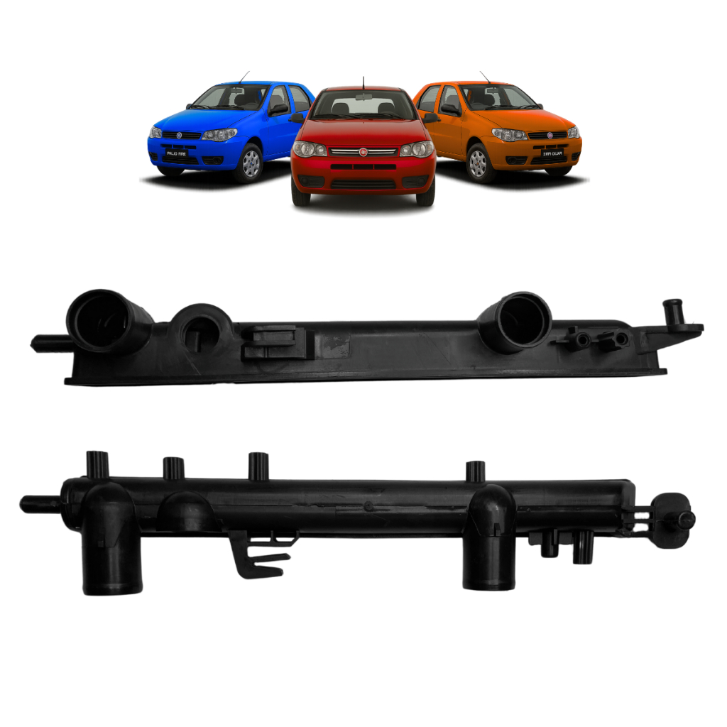 Caixa De Radiador Fiat Palio Fire Superior 390mmx41mm