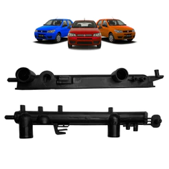 Caixa De Radiador Fiat Palio Fire Superior 390mmx41mm