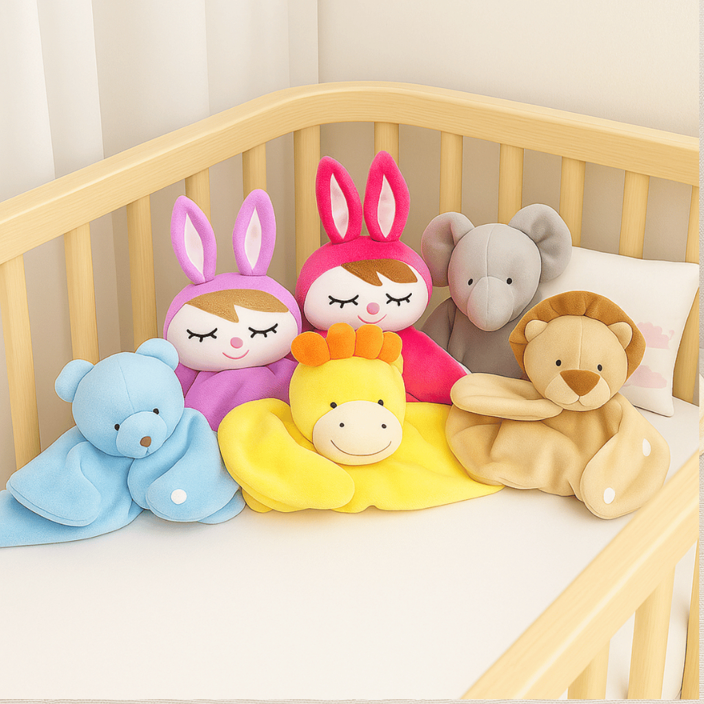 Naninha Com Porta Chupeta Soft Antialérgico Extra Macio em Oferta na Shopee