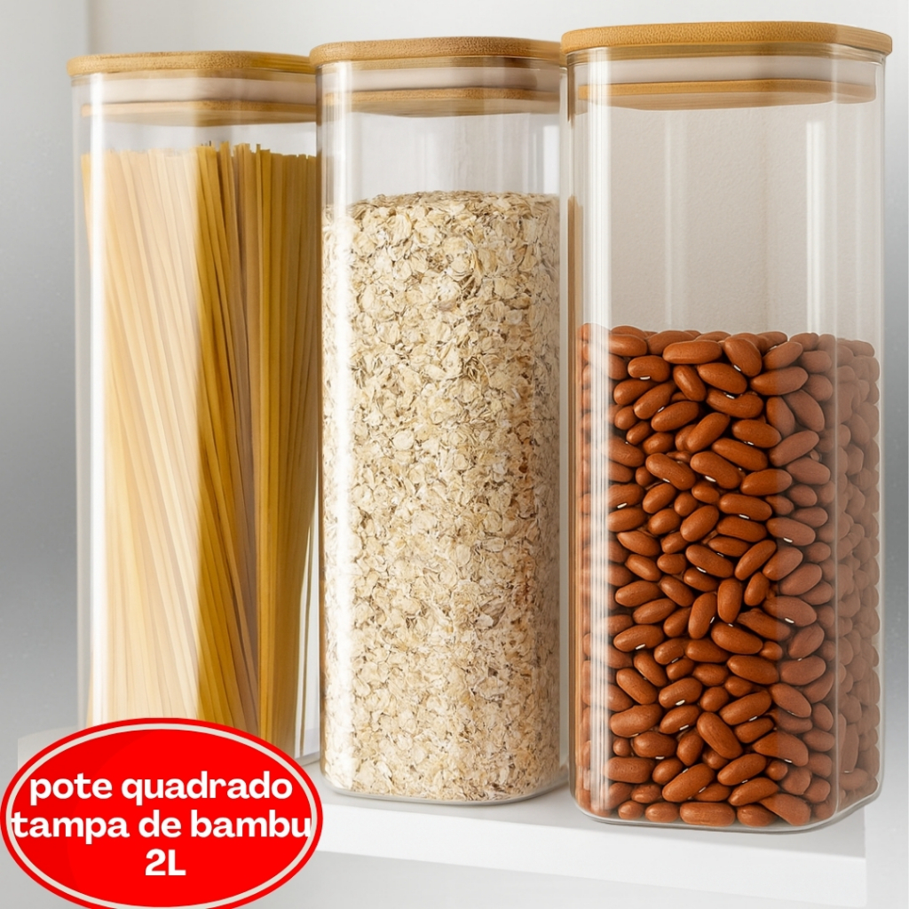 Pote Hermético Bambu 2l: Onde Comprar | BuscaProdutos