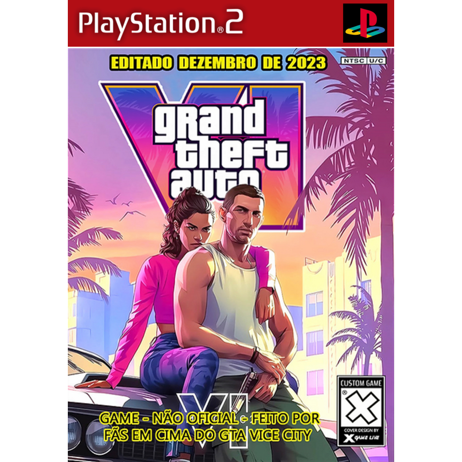 GTA 6 / Grand Theft Auto VI: Mod Vice City - Repro Game Playstation 2