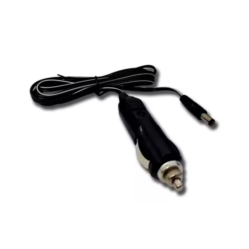Cabo Plug Acendedor 12V x Plug P4 com LED Vermelho 1,26M