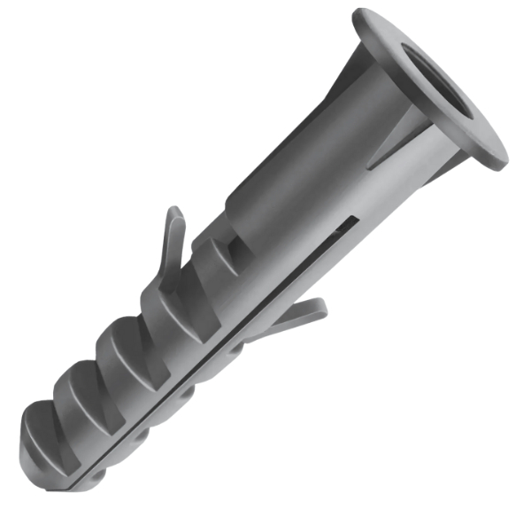 🏆 [MAIS VENDIDO] Kit 100 Buchas com Aba 5, 6, 8 e 10mm – Fixação Concreto, Bloco e Alvenaria