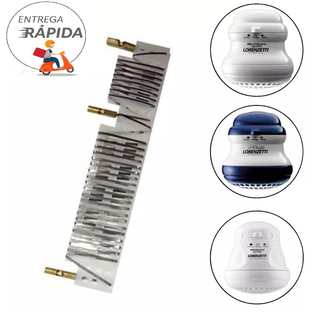 Resistência para Chuveiro Maxi Banho Loren Relax Ultra Lorenzetti  220V - 5500W