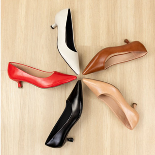 Scarpin Salto Baixo 4cm Confortável Elegante Casual Social Trabalho Escritório Sapato Feminino Moda 2026 em Oferta na Shopee