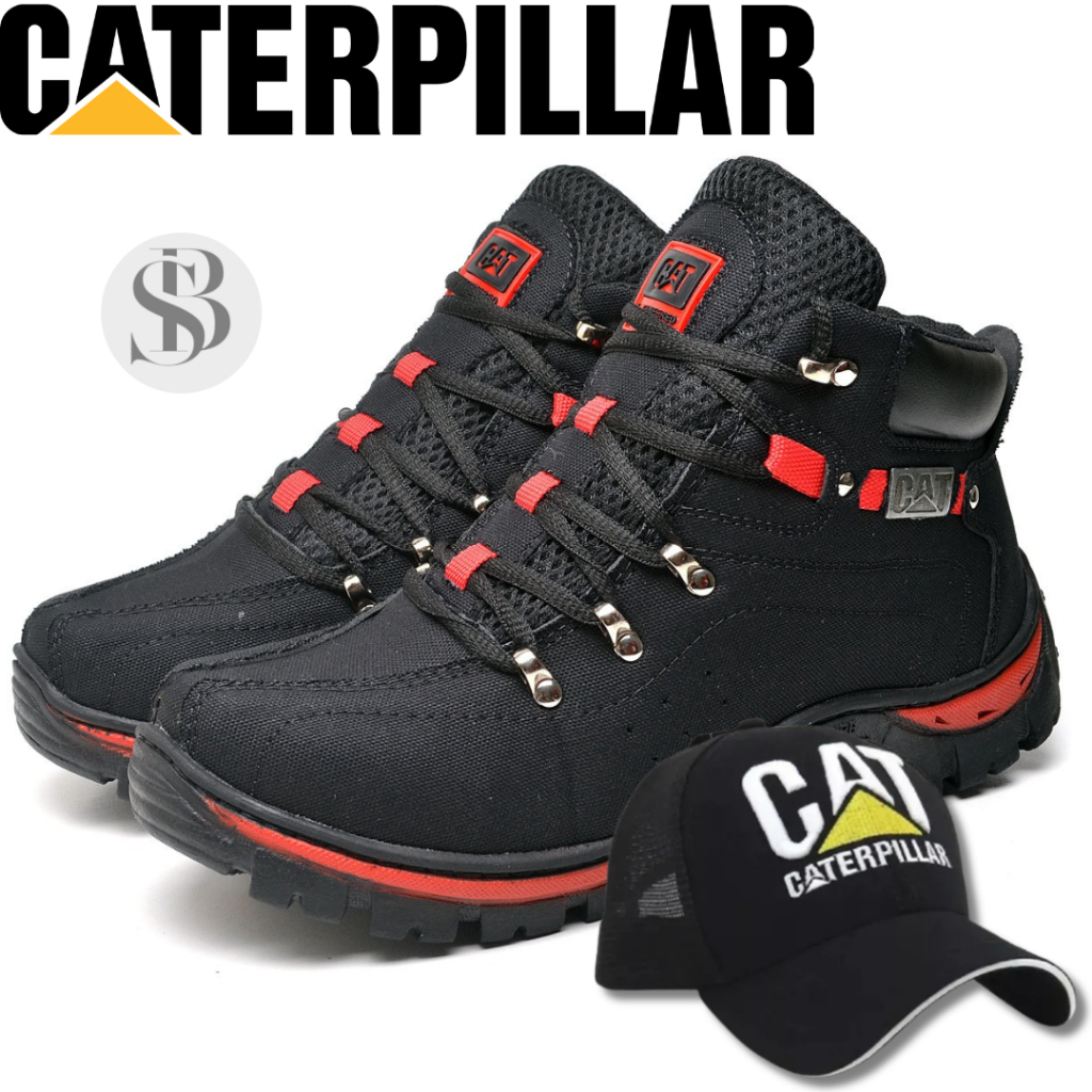 Coturno Adventure Masculino Bota Tenis Masculina + Boné Bordado em Oferta na Shopee