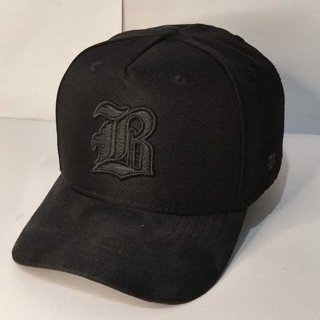 Boné Black.Co Preto Basic  Robust Snapback Aba Curva em Oferta na Shopee