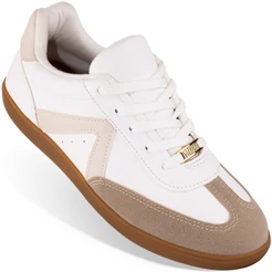 Tênis Vizzano Feminino Casual Original Confortável Moda Off White