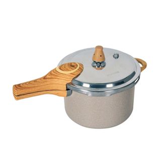 Panela de Pressão Brinox Ceramic Life Pressure Indução 4,2L Cor Areia - Antiaderente Cerâmico em Oferta na Shopee