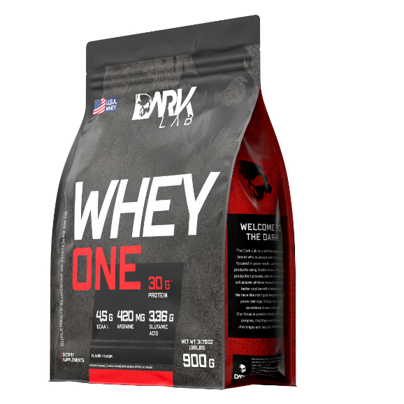 Detalhes do Kit Whey Protein One Refil 900g + Creatina Monohidratada Pura 300g - Dark Lab