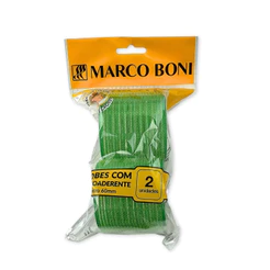 Bobes Autoaderentes 60mm Marco Boni 2un Para Cachos Grandes