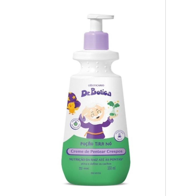 Poção Tira Nó Creme de Pentear Dr Botica  Infantil de O Boticário em Oferta na Shopee