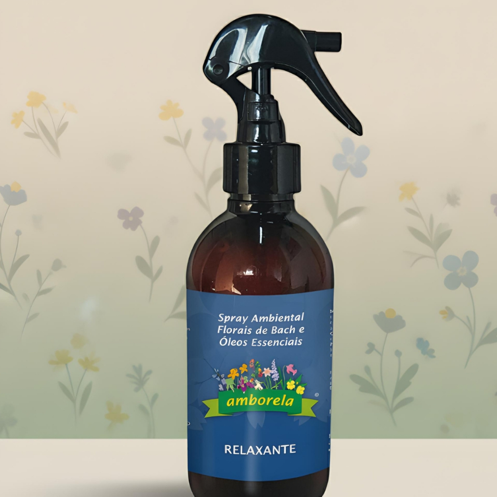 Imagem Amborela Spray de Ambiente 200ml Relaxante com Florais de Bach e Óleos Essenciais