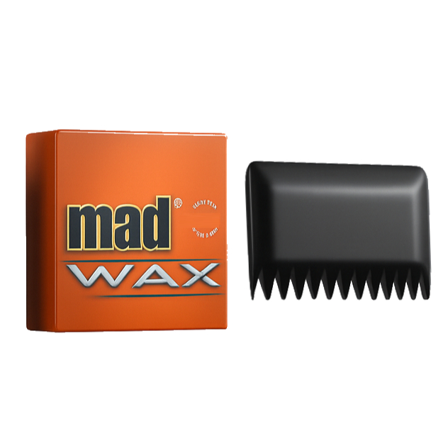 Parafina Surf Mad Wax + raspador de parafina