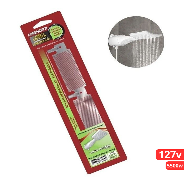 Resistência Chuveiro Loren Shower Lorenzetti Ultra 127v 5500w