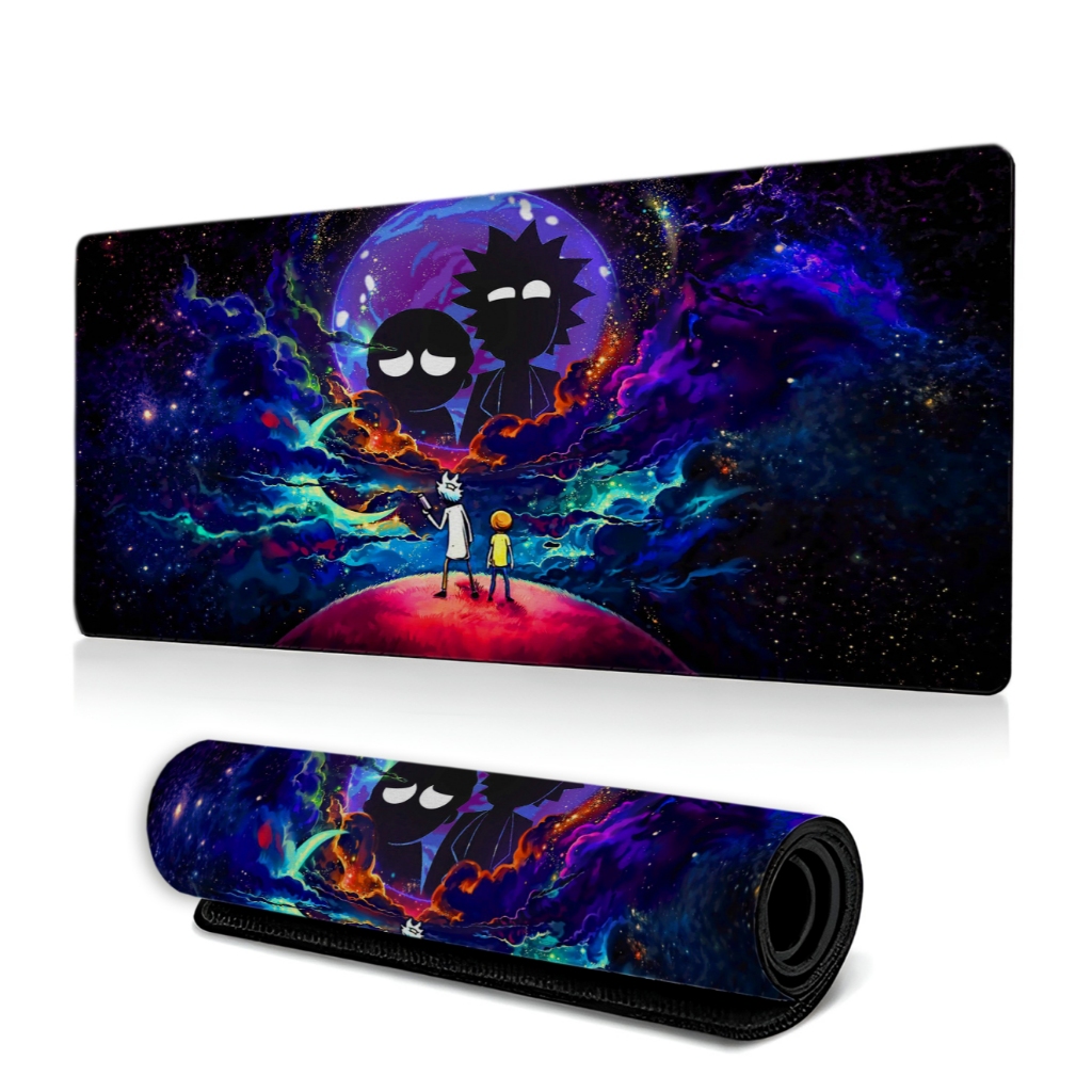 Mouse pad Gamer Estampado Personagem desenho personalizado galáxia
