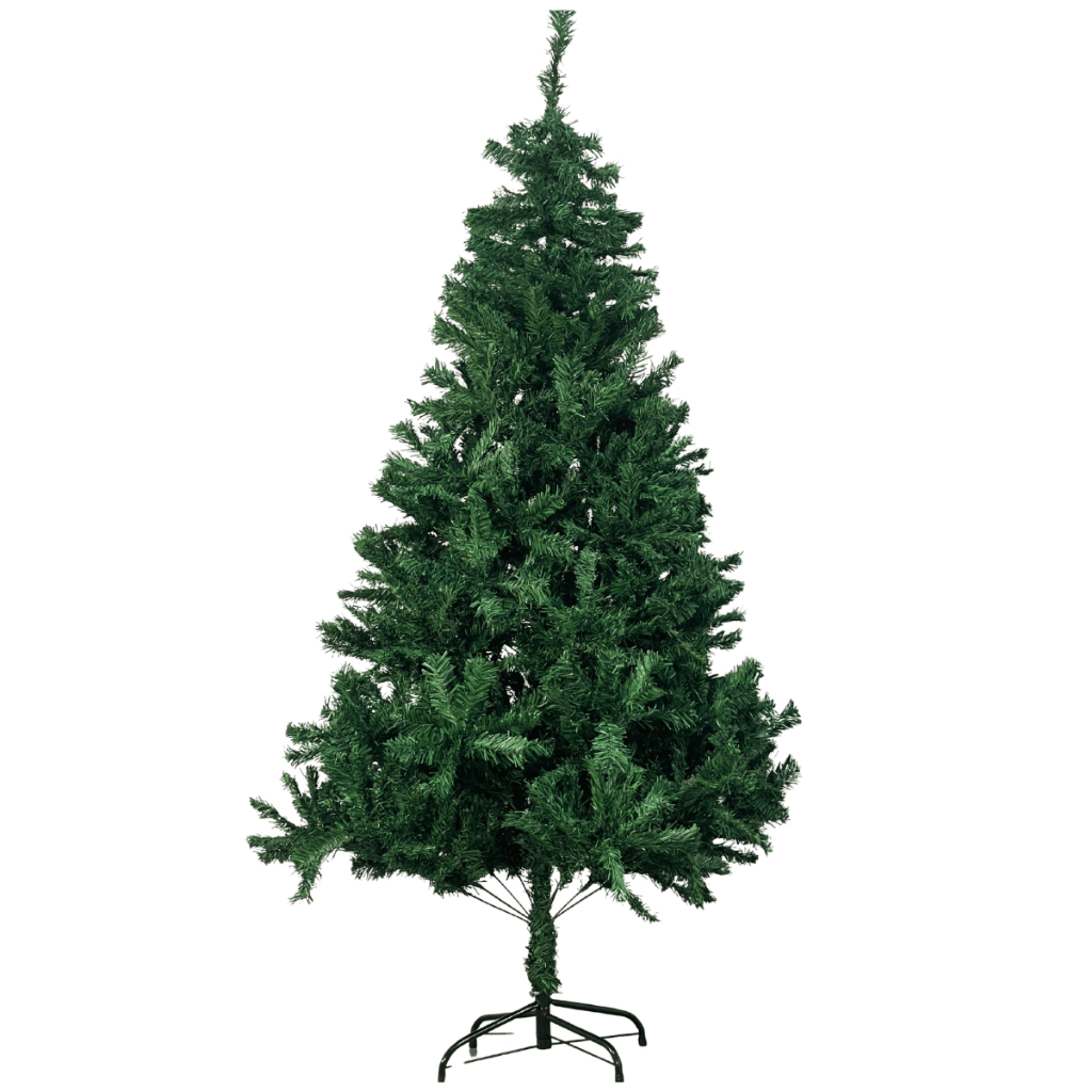 Árvore de Natal Luxo Grande 240cm Cheia com 1500 Galhos Pé de Ferro Reforçada
