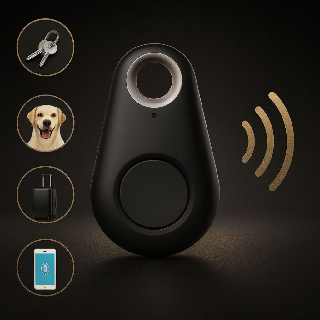 Chaveiro Rastreador GPS Inteligente – Localizador Antiperda de Alta Precisão