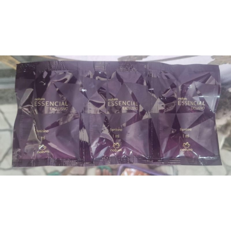 Essencial natural feminino e masculino flaconete 1ml kit com 3 em Oferta na Shopee